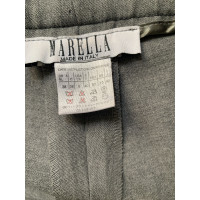 Marella Hose aus Wolle in Grau