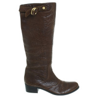 Hugo Boss Brown leather boots