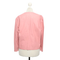 Drome Jacke/Mantel aus Leder in Rosa / Pink