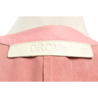 Drome Veste/Manteau en Cuir en Rose/pink