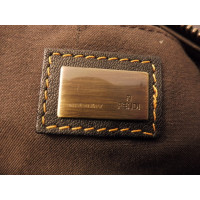 Fendi Shoulder bag Patent leather in Black