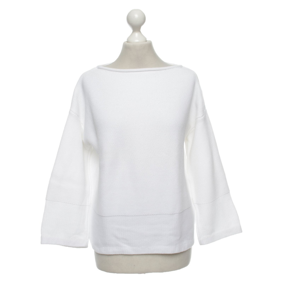 Stefanel Top Cotton in White