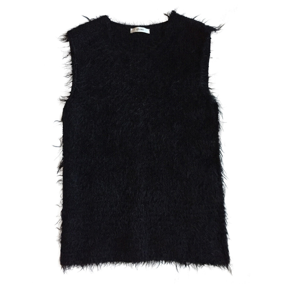 Céline Vest made of wool / mink