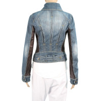 Karen Millen Jeans jacket with leather