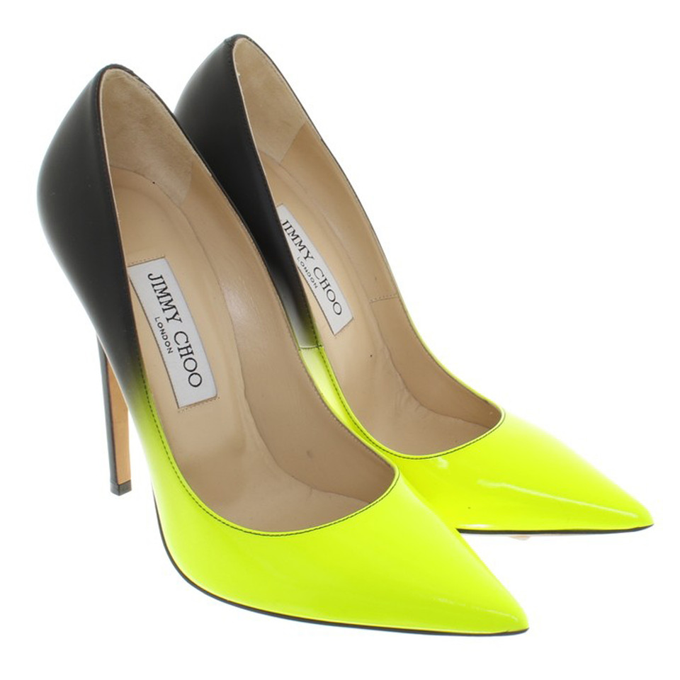 Jimmy Choo pumps with color gradient