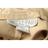 Nicole Farhi Suit Silk in Beige