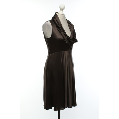 Moschino Dress Silk in Brown