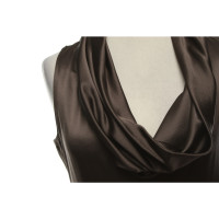 Moschino Dress Silk in Brown