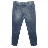 Victoria Beckham Jeans aus Baumwolle in Blau