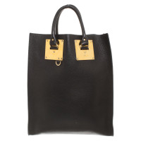 Sophie Hulme Tote bag Leather in Black