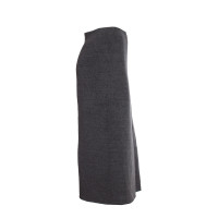 Yohji Yamamoto Skirt Wool in Grey