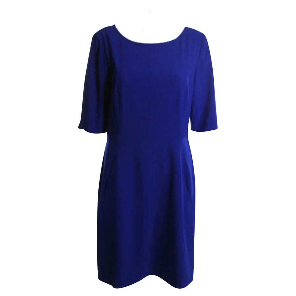 Tahari Schede jurk in Royal Blue