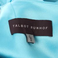 Talbot Runhof Kleid in Türkis