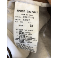 Mauro Grifoni Trousers Linen in Brown