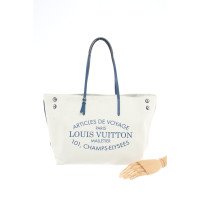 Louis Vuitton Shopper aus Canvas in Creme