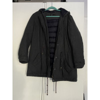 Iq Berlin Jacke/Mantel aus Wolle in Grau