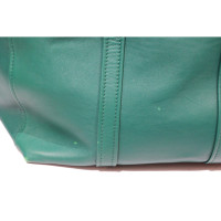 Balenciaga Cabas Leather in Green