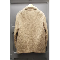 Trussardi Jacket/Coat Wool in Beige
