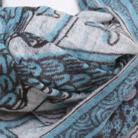 Friendly Hunting Cashmere sjaal met motiefprint