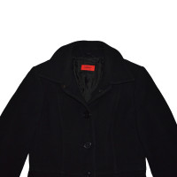 Hugo Boss Black Wool Coat