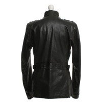 Belstaff Lederjacke in Schwarz