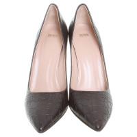 Hugo Boss pumps con goffratura di rettile