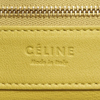 Céline Tote Bag aus Leder in Gelb