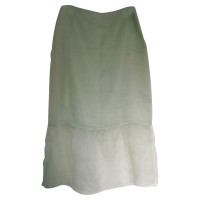 Dkny Skirt Silk in Green