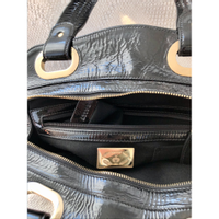 Bally Tote bag Patent leather in Black