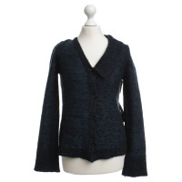 Sonia Rykiel Cardigan di benzina/nero