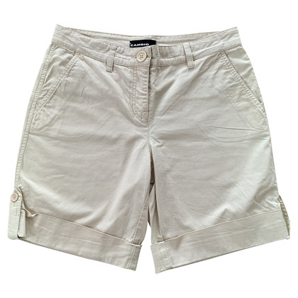 Cambio Shorts Cotton in Beige