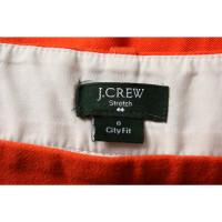 J. Crew Trousers Cotton in Orange