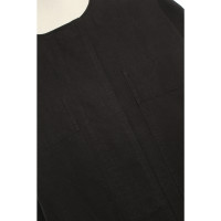 Cos Jacke/Mantel aus Baumwolle in Schwarz