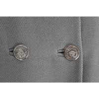 Gianni Versace Jacket/Coat Wool in Grey