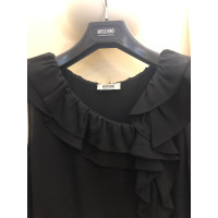 Moschino Cheap And Chic Kleid aus Seide in Schwarz