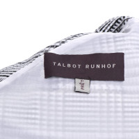 Talbot Runhof Abito in bianco e nero