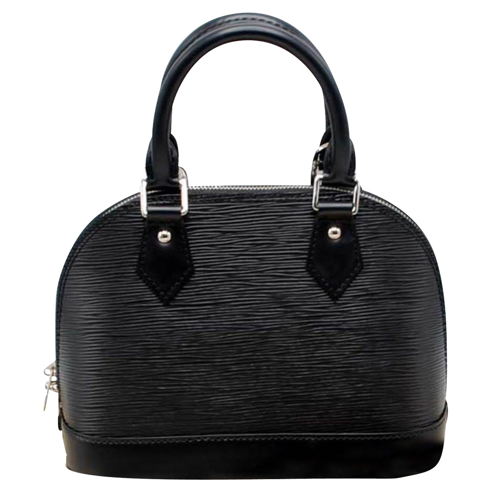 Louis Vuitton Alma BB23,5 Leather in Black
