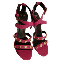 Versace Leren Purple Sandal