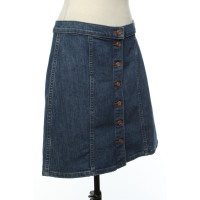 J. Crew Rok Denim in Blauw