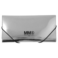 Mm6 By Maison Margiela portefeuille de couleur argent