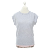 Pinko Top Cotton in Grey