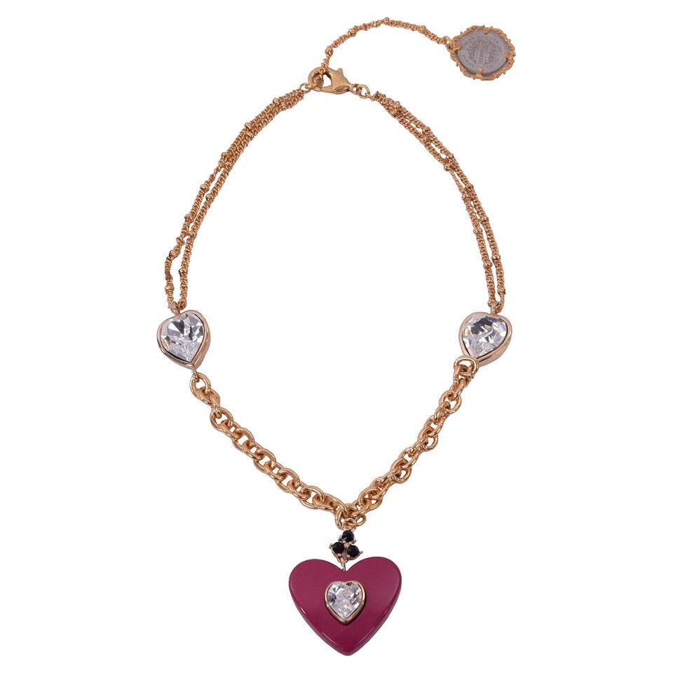 Dolce & Gabbana cuore collana di cristallo