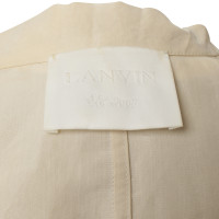 Lanvin Silk Blazer in beige