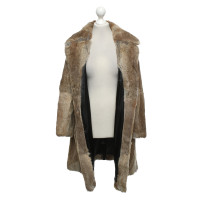 Sandro Jacket/Coat Fur in Brown