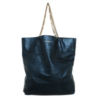 Lanvin Tote Bag in blu scuro