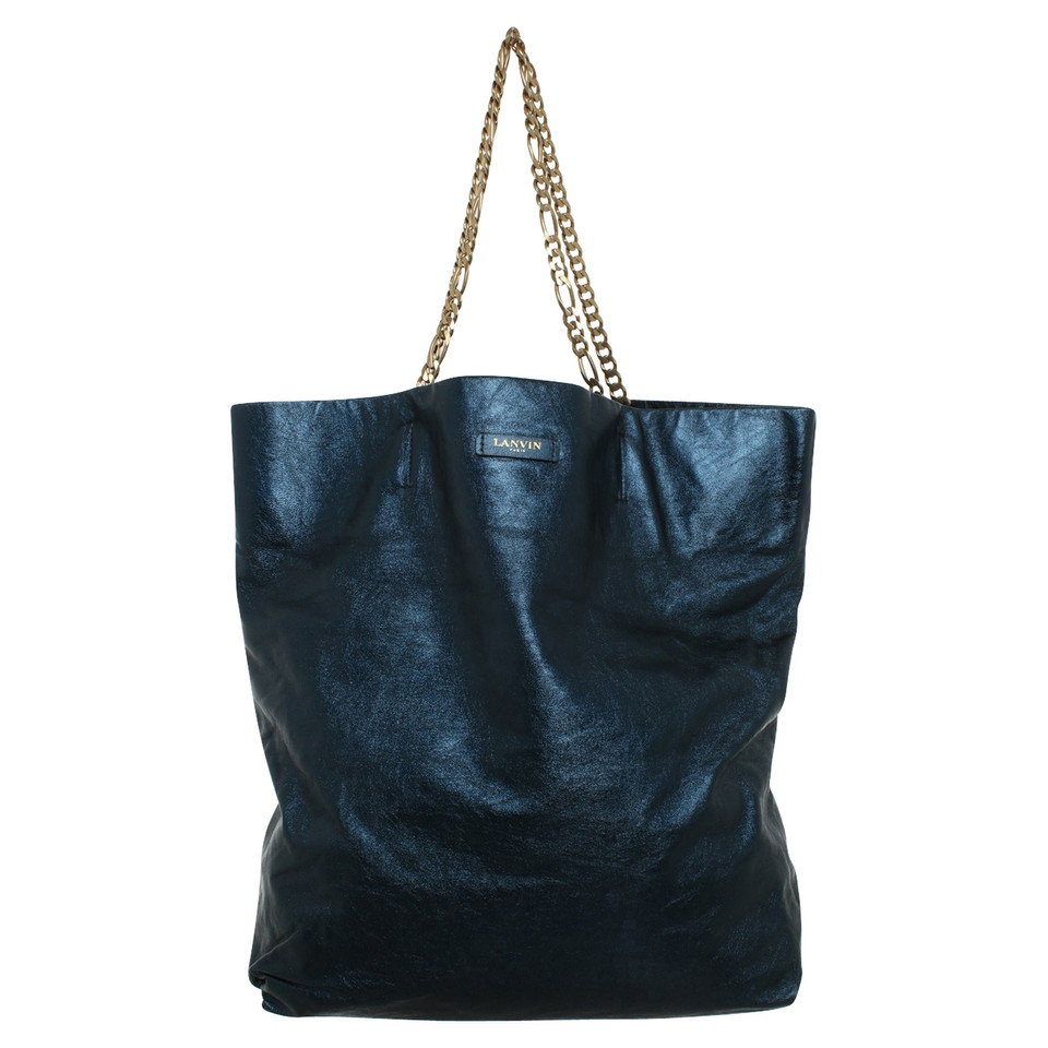 Lanvin Tote Bag in dark blue
