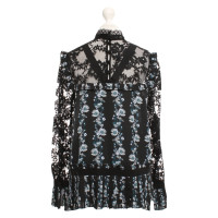H&M (Designers Collection For H&M) Erdem X H & M blouse with a floral pattern