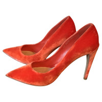 Christian Dior Pumps/Peeptoes Leather in Orange