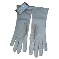 Prada Gloves Leather in Cream