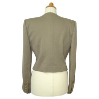 Sonia Rykiel Blazer Wol in Olijfgroen